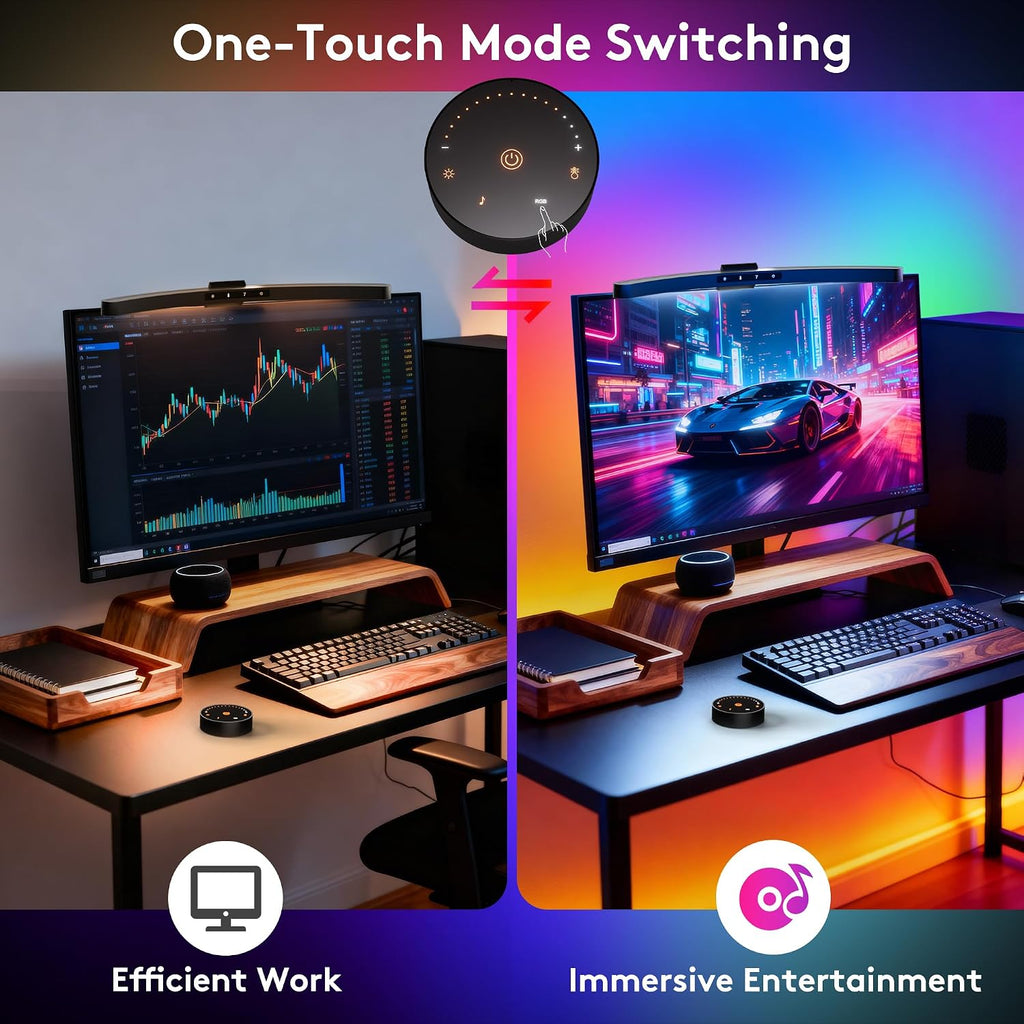 Quntis 17.7" Curved Monitor Light Bar IM - Flex Gamingproduct_type
