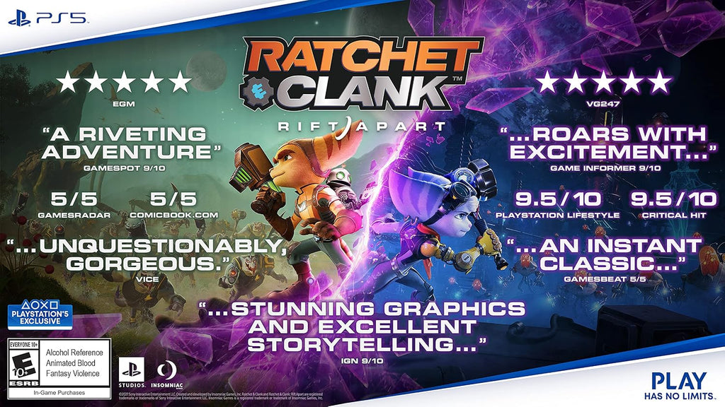 Ratchet & Clank: Rift Apart – PS5 & PC - Flex Gamingproduct_type