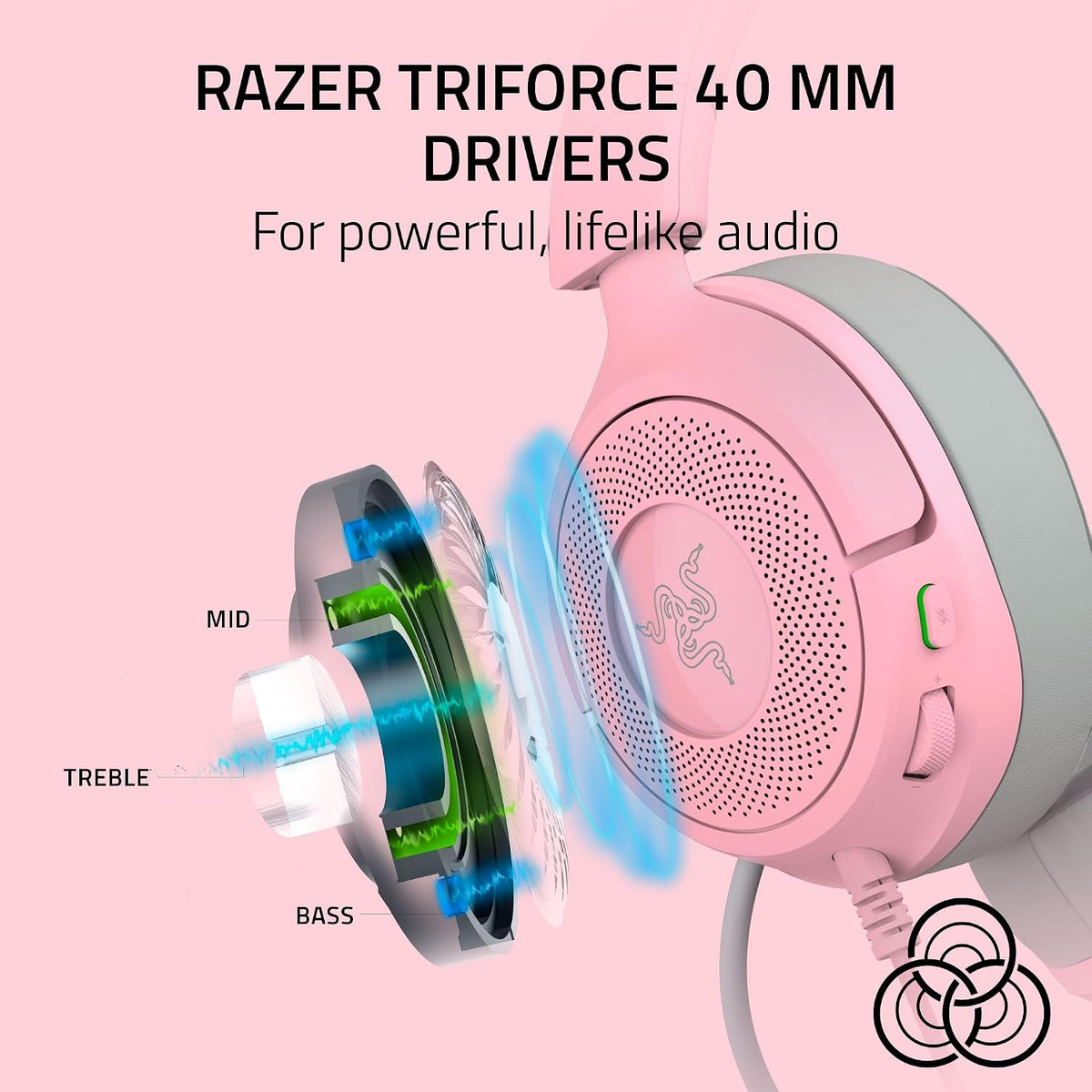 Razer Kraken Kitty V3 X Wired Gaming Headset – 3 Colors - Flex Gamingproduct_type