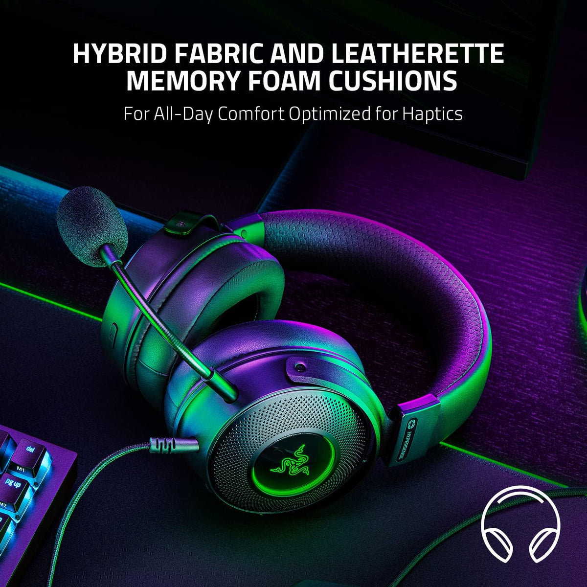 Razer Kraken V3 Gaming Headset – V3 X & V3 HyperSense - Flex Gamingproduct_type