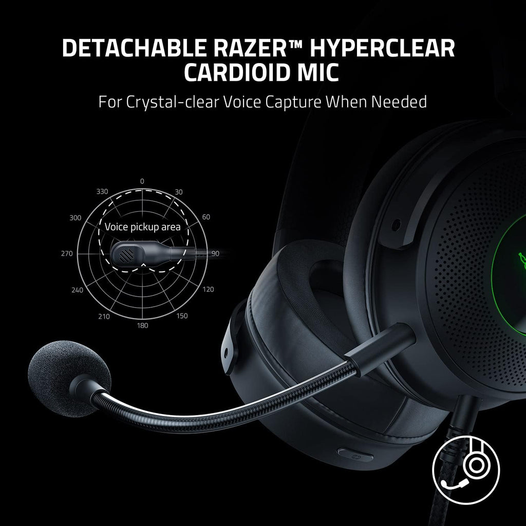 Razer Kraken V3 Gaming Headset – V3 X & V3 HyperSense - Flex Gamingproduct_type