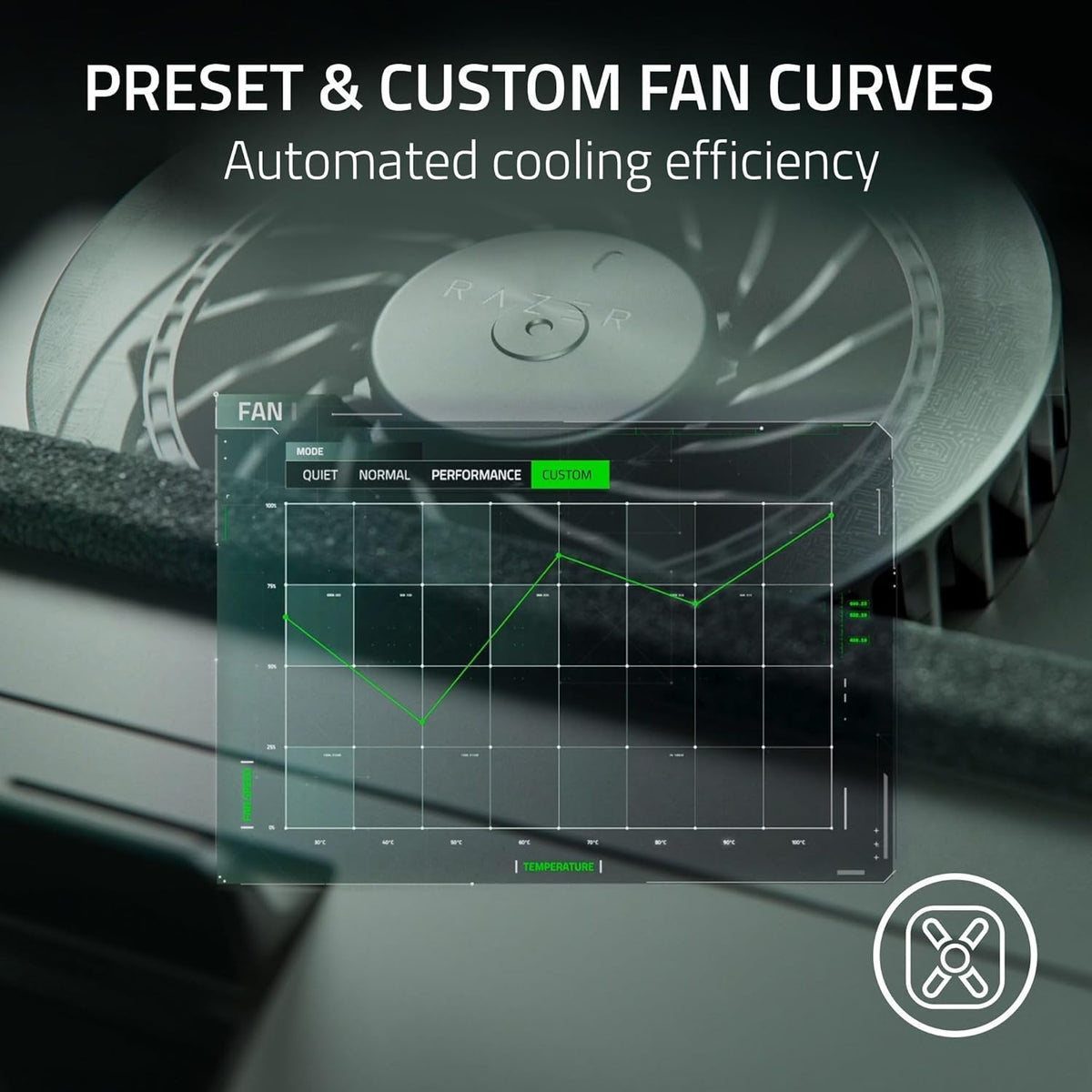 Razer Laptop Cooling Pad with Smart Adaptive Fan Control - Flex Gamingproduct_type