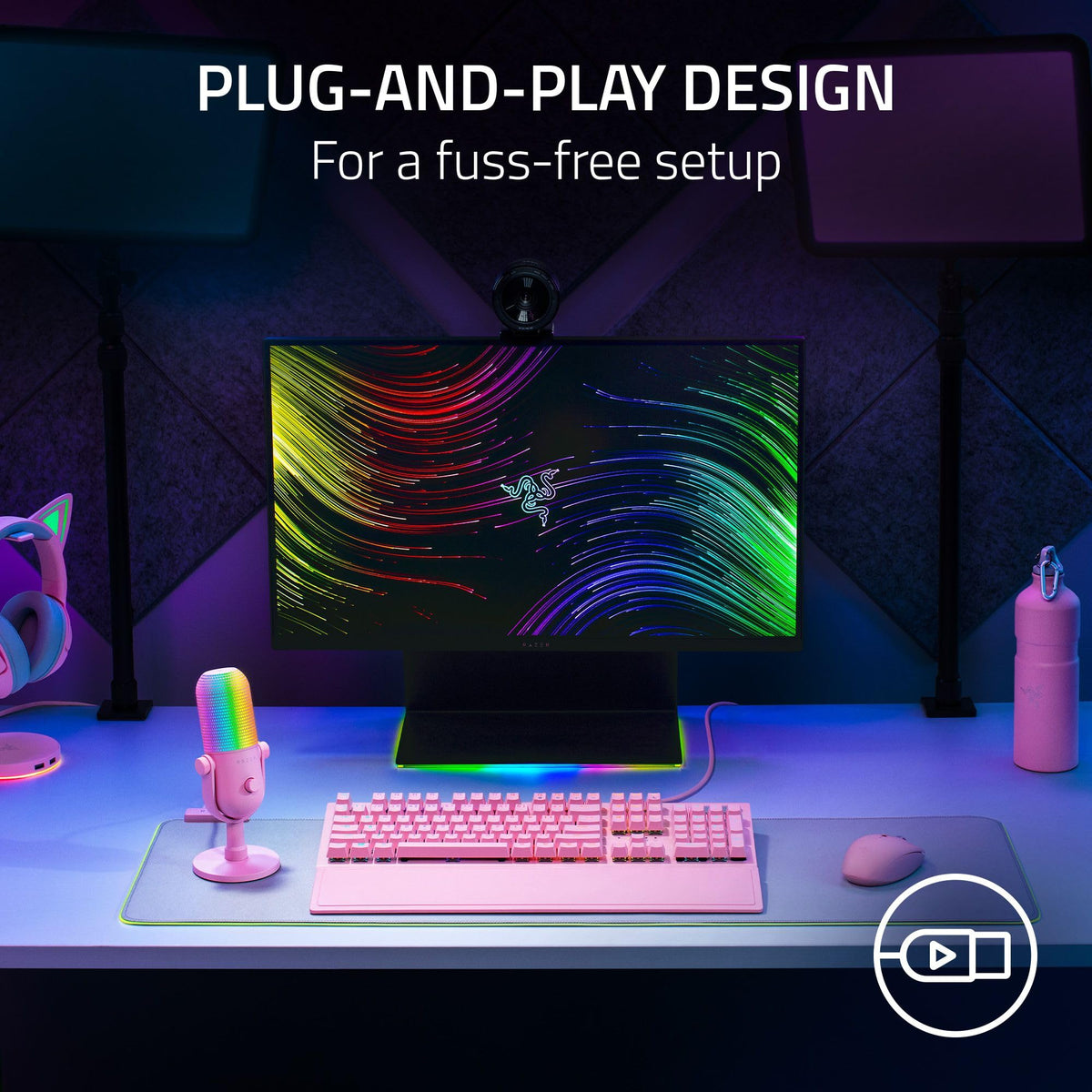Razer Seiren V3 Chroma RGB Stream-Reactive USB Gaming Microphone – 3 Colors - Flex Gamingproduct_type