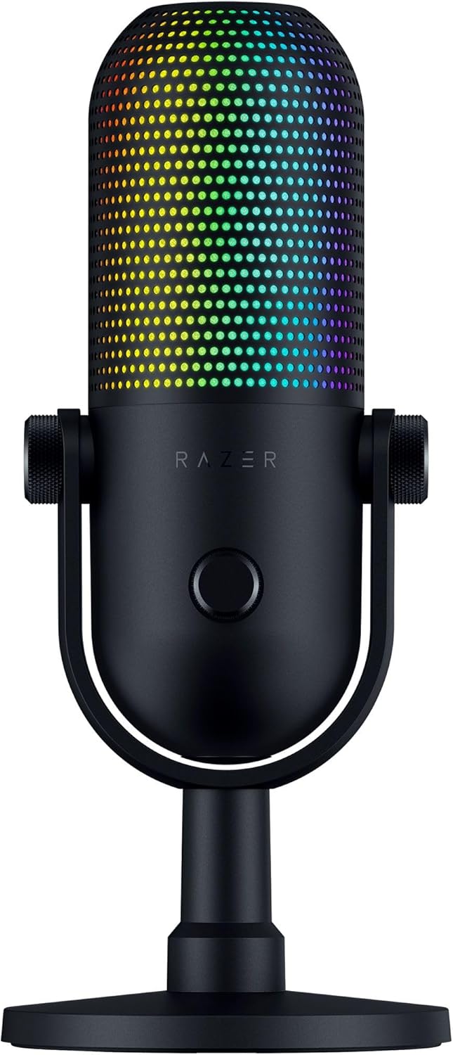 Razer Seiren V3 Chroma RGB Stream-Reactive USB Gaming Microphone – 3 Colors - Flex Gamingproduct_type