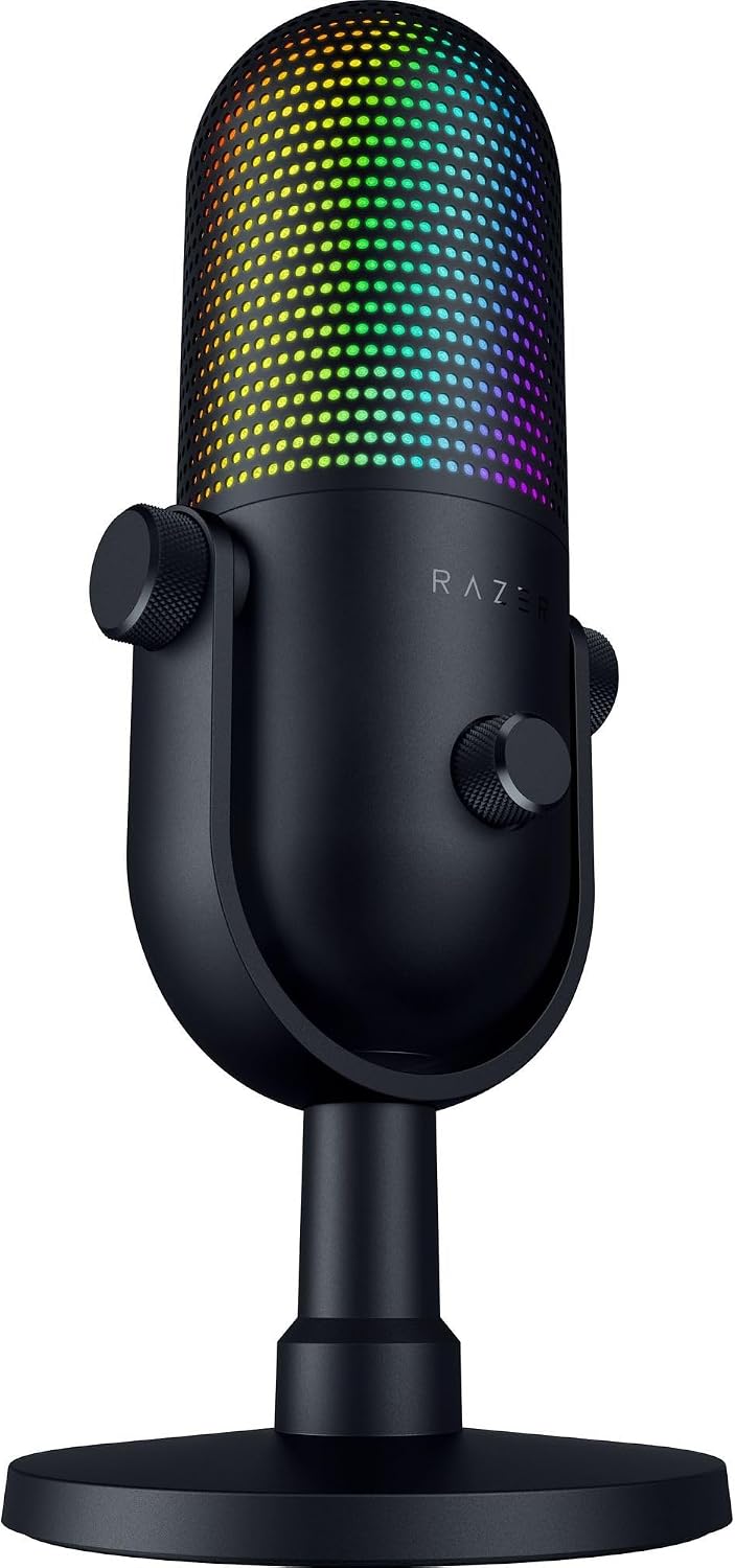Razer Seiren V3 Chroma RGB Stream-Reactive USB Gaming Microphone – 3 Colors - Flex Gamingproduct_type