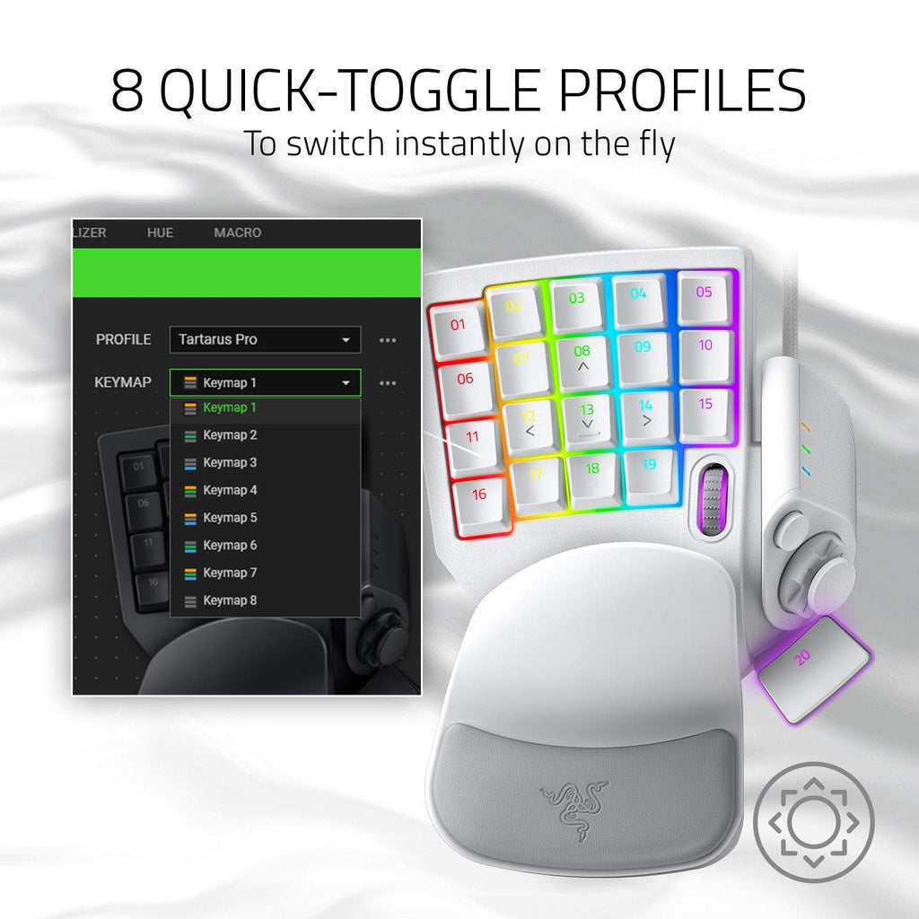 Razer Tartarus Gaming Keypad – 2 Styles & 2 Colors - Flex Gamingproduct_type