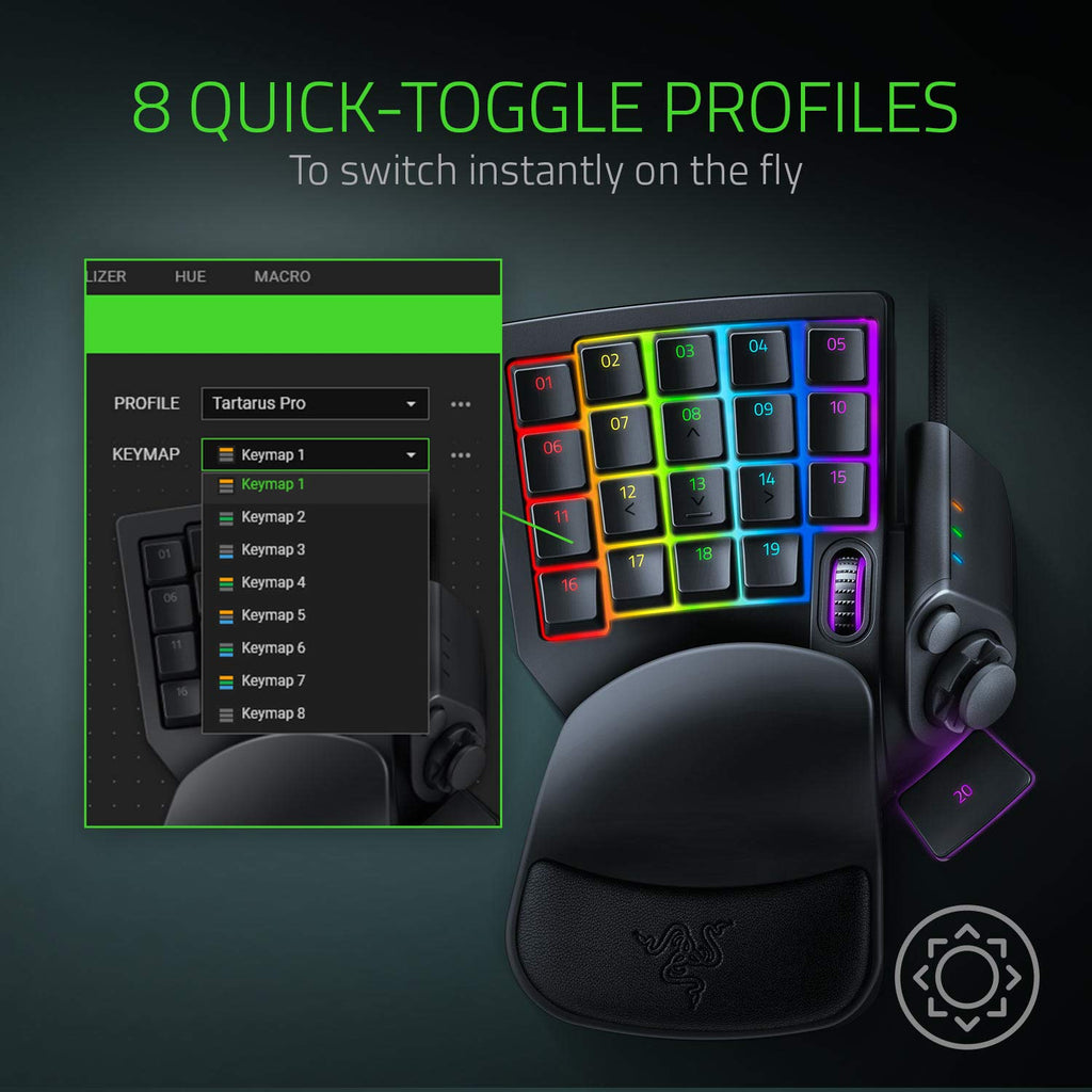 Razer Tartarus Gaming Keypad – 2 Styles & 2 Colors - Flex Gamingproduct_type