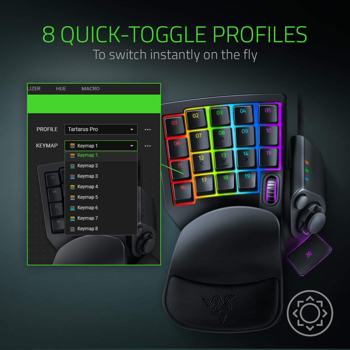 Razer Tartarus Gaming Keypad – 2 Styles & 2 Colors - Flex Gamingproduct_type