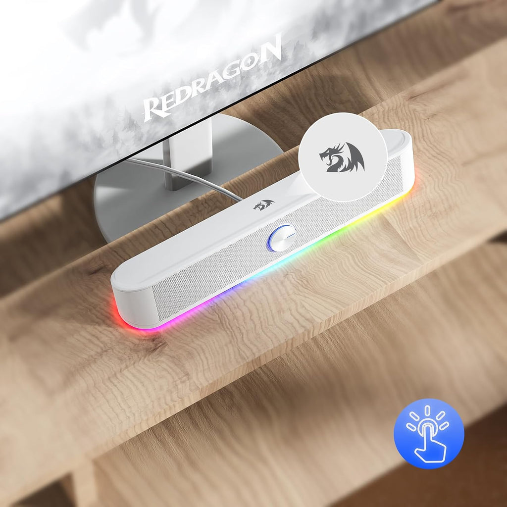 Redragon GS560 RGB Desktop Soundbar – 3 Colors - Flex Gamingproduct_type