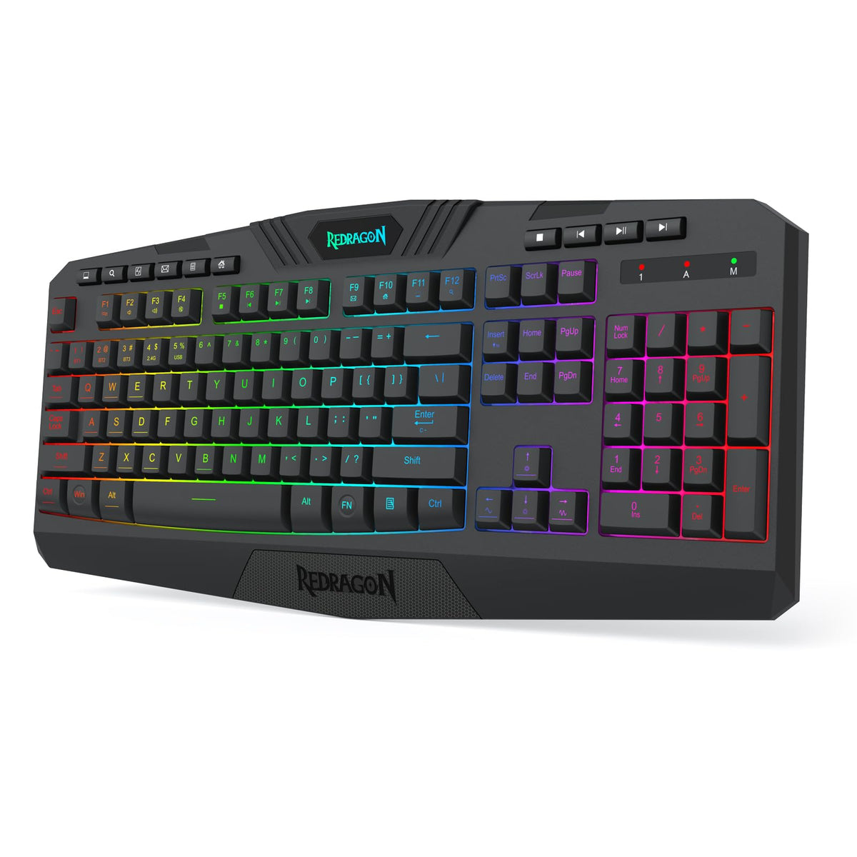 Redragon K521 Gaming Keyboard 104 Keys RGB LED – 7 Colors - Flex Gamingproduct_type
