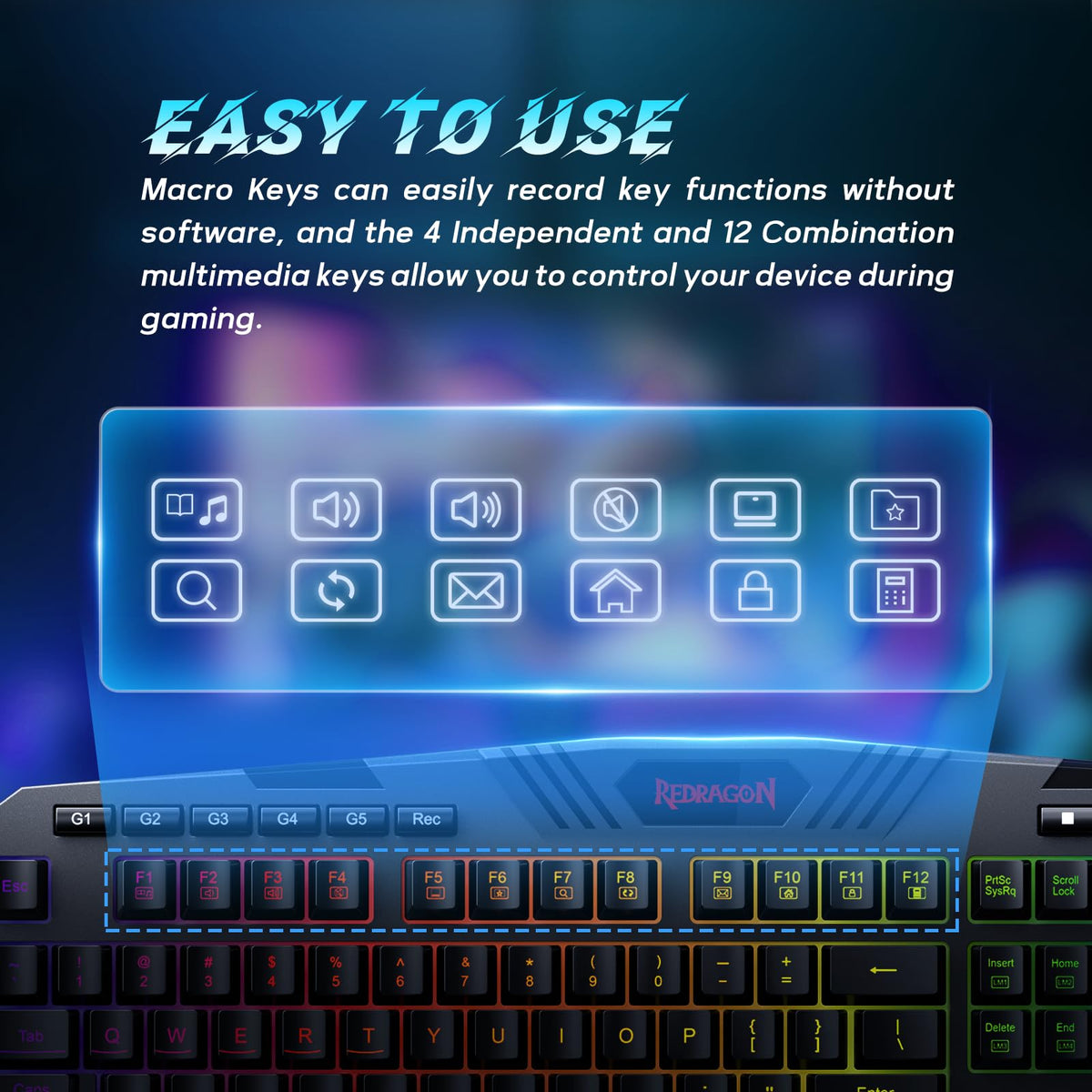 Redragon S101M-KS Wireless Keyboard & Mouse Combo – 3 Colors - Flex Gamingproduct_type