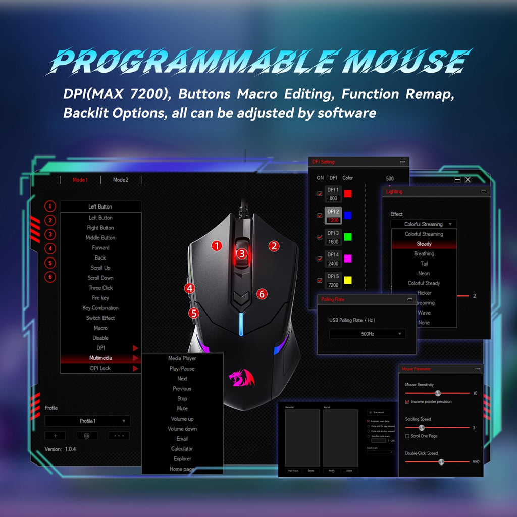 Redragon S101M-KS Wireless Keyboard & Mouse Combo – 3 Colors - Flex Gamingproduct_type