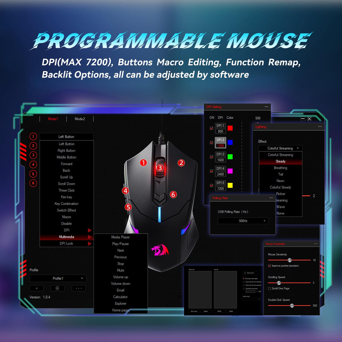 Redragon S101M-KS Wireless Keyboard & Mouse Combo – 3 Colors - Flex Gamingproduct_type