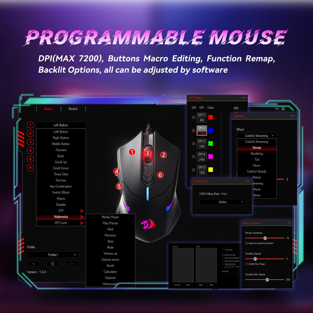 Redragon S101M-KS Wireless Keyboard & Mouse Combo – 3 Colors - Flex Gamingproduct_type