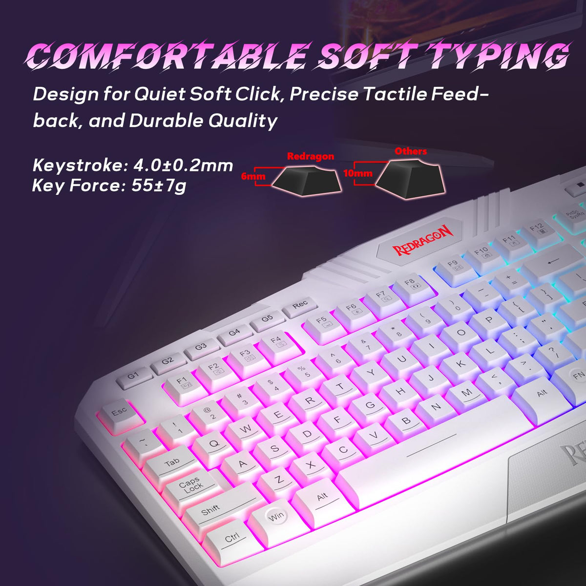 Redragon S101M-KS Wireless Keyboard & Mouse Combo – 3 Colors - Flex Gamingproduct_type