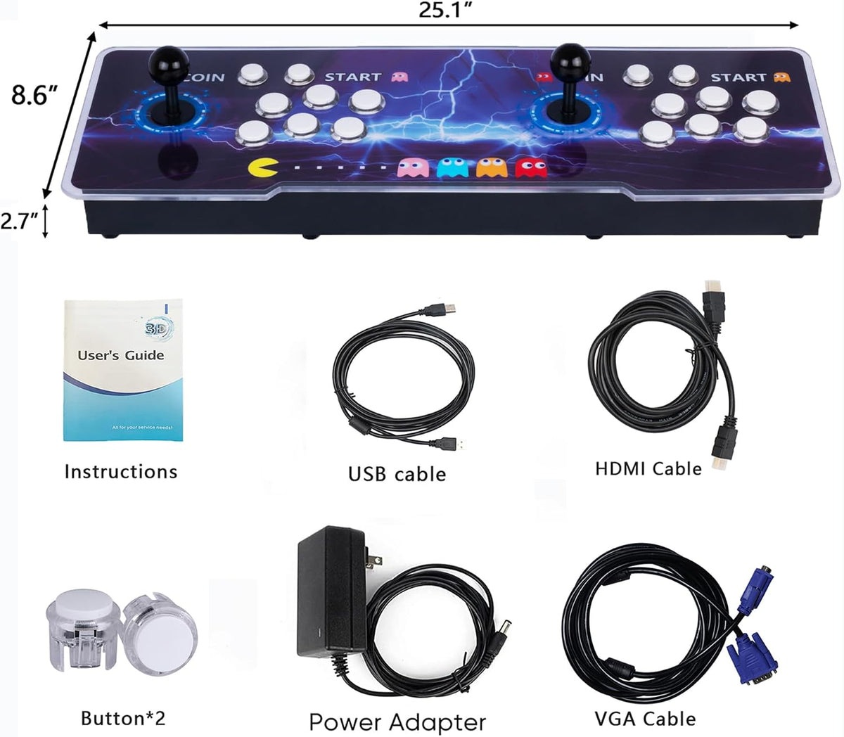 RegiisJoy Pandora's Box Retro Arcade Game Console – 32,000 Games – 4 Configs - Flex Gamingproduct_type
