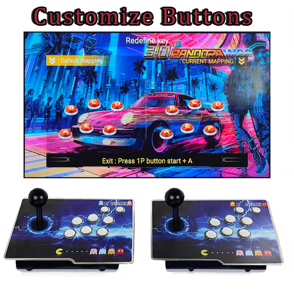 RegiisJoy Pandora's Box Retro Arcade Game Console – 32,000 Games – 4 Configs - Flex Gamingproduct_type