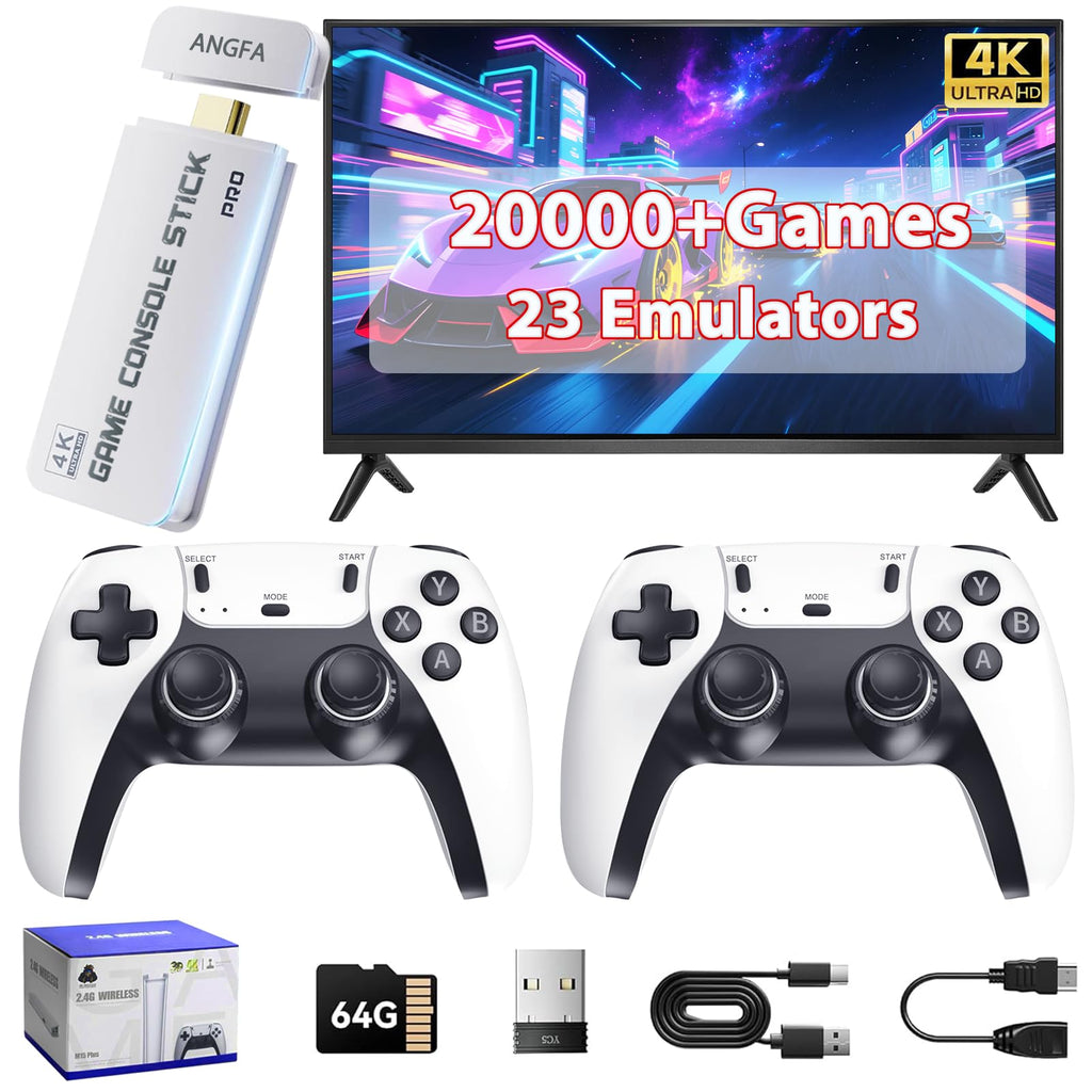 Retro Gaming Console Stick with 20,000+ Games & 23 Emulators – 3 Colors - Flex Gamingproduct_type