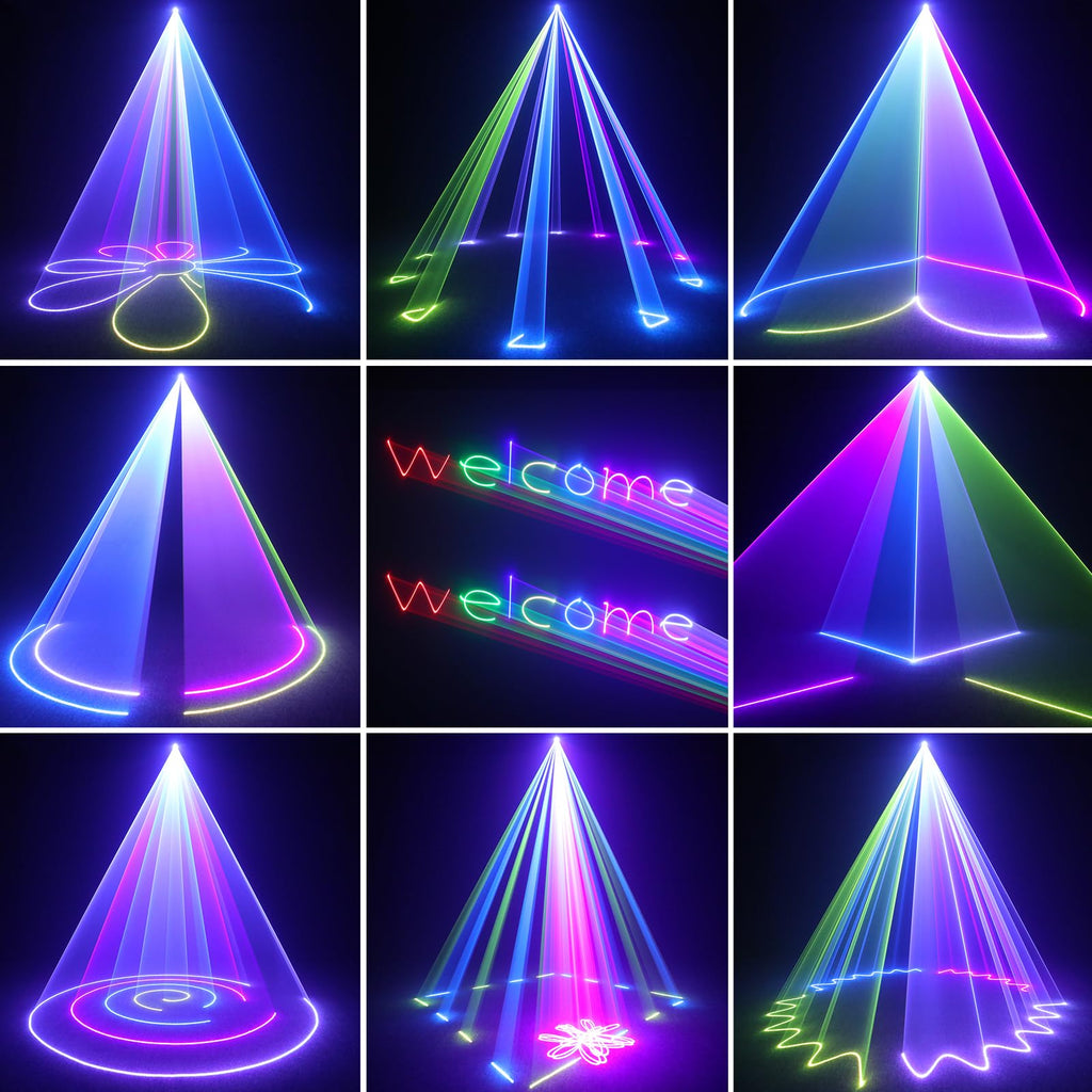 RGB Full Color DJ Laser Light – 1, 2 & 4 Pack - Flex Gamingproduct_type