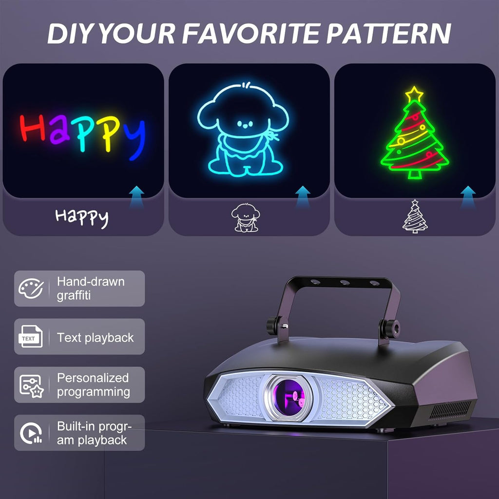 RGB Full Color DJ Laser Light – 1, 2 & 4 Pack - Flex Gamingproduct_type