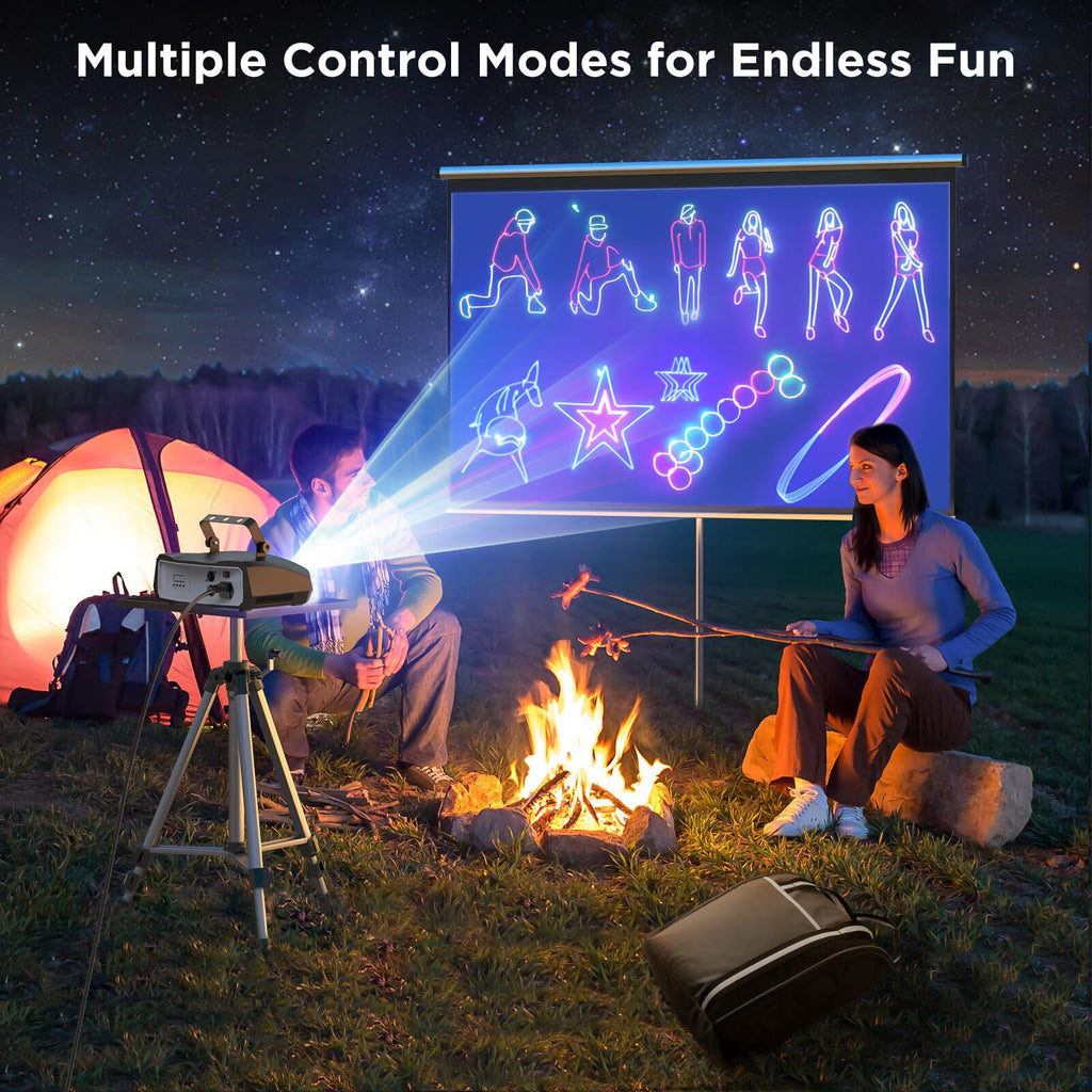RGB Full Color DJ Laser Light – 1, 2 & 4 Pack - Flex Gamingproduct_type