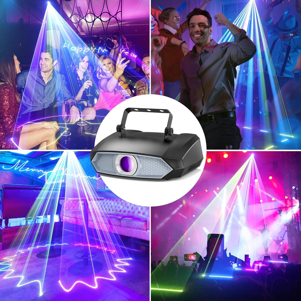 RGB Full Color DJ Laser Light – 1, 2 & 4 Pack - Flex Gamingproduct_type