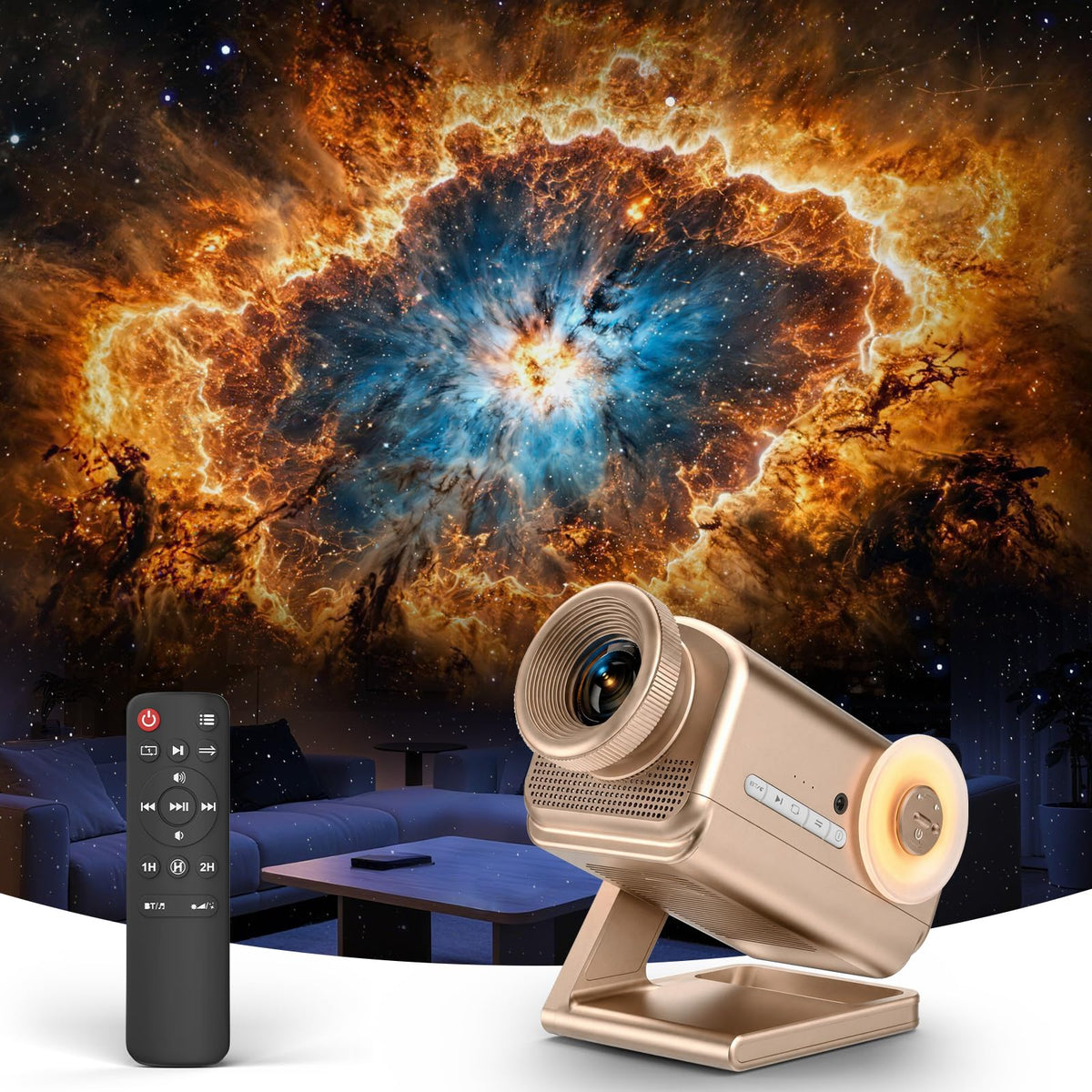 Rossetta 3D Galaxy Projector – 6 Colors - Flex Gamingproduct_type