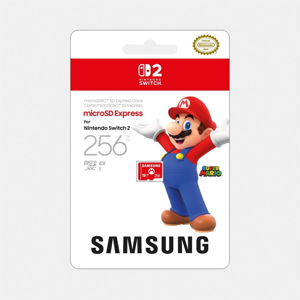 Samsung microSD Express Card 256GB – Nintendo Switch 2 - Flex Gamingproduct_type
