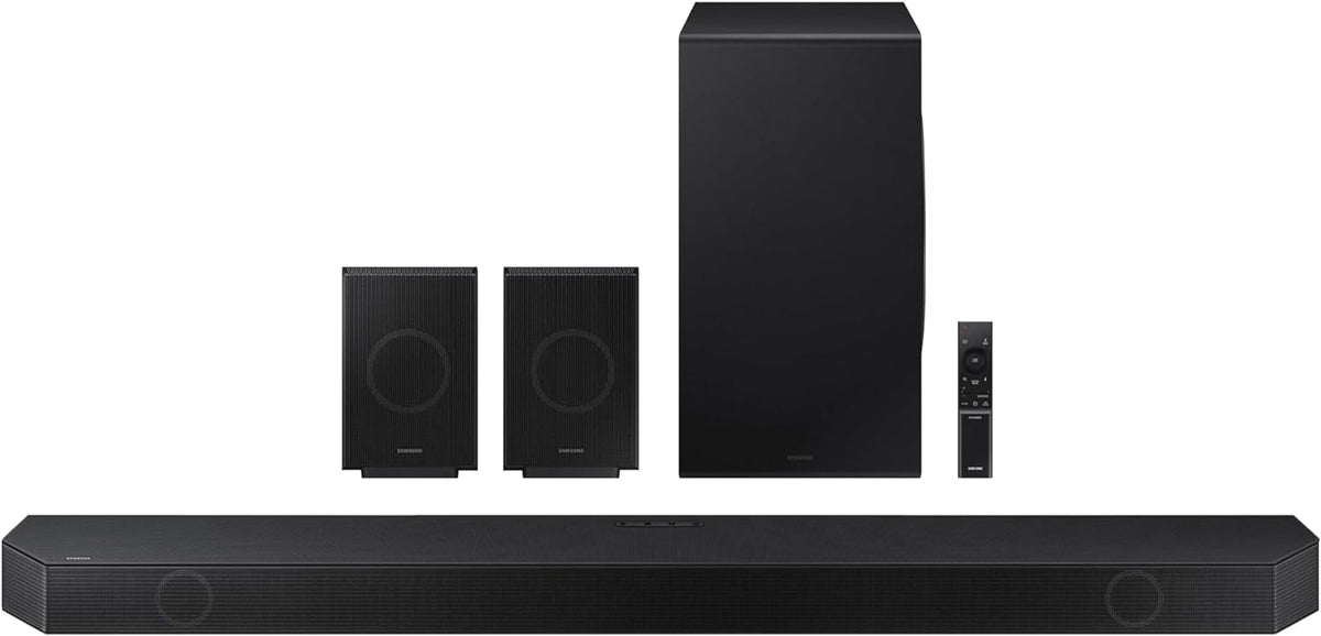 Samsung Q990D 11.1.4ch Wireless Dolby Atmos Soundbar with Rear Speakers - Flex Gamingproduct_type