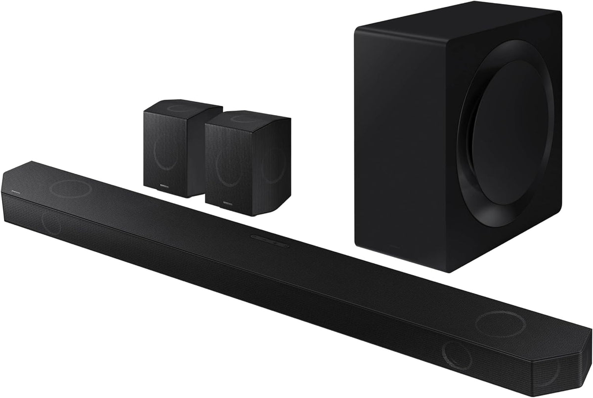 Samsung Q990D 11.1.4ch Wireless Dolby Atmos Soundbar with Rear Speakers - Flex Gamingproduct_type