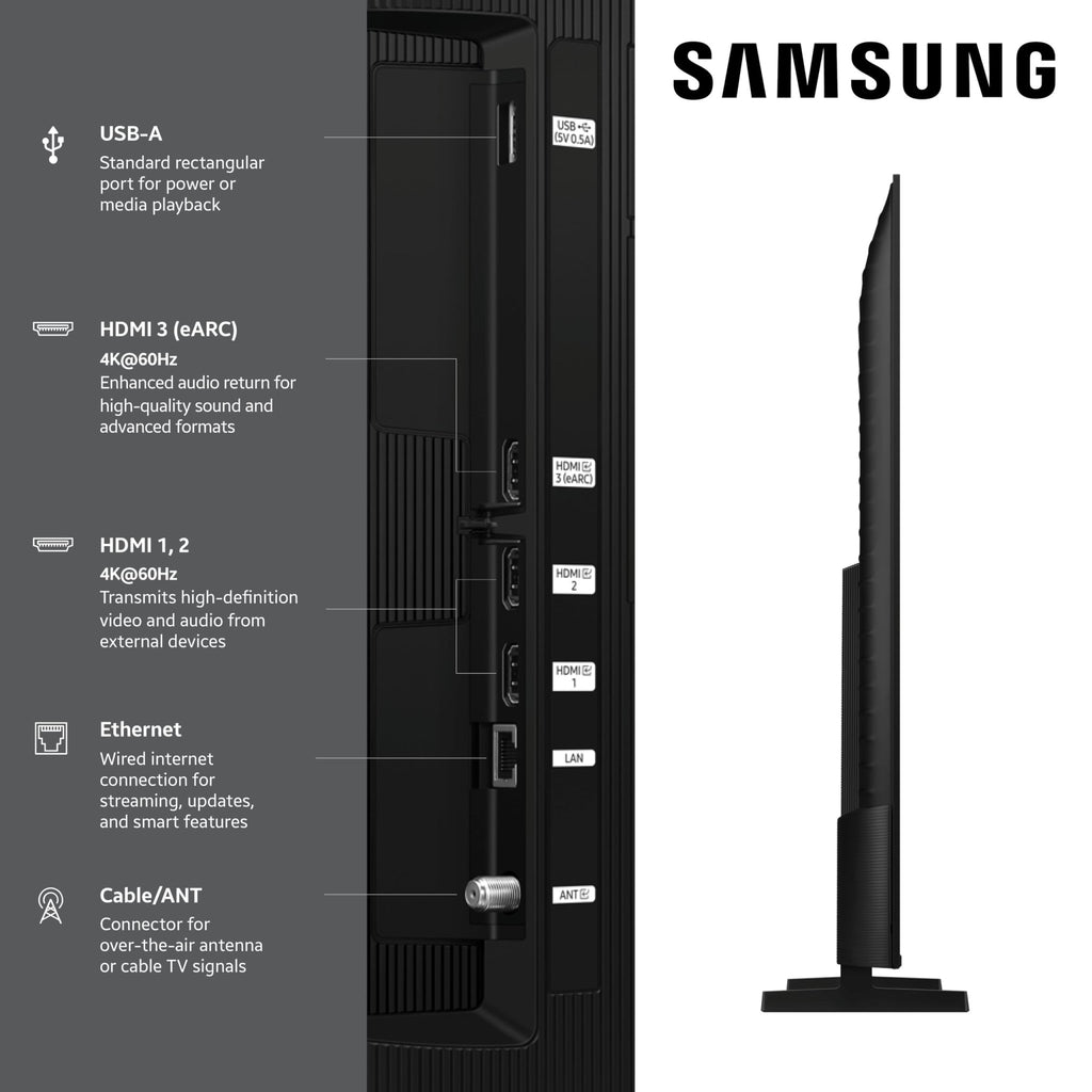 Samsung QLED Q7F & Q6F Series 4K Smart TV – 2 Styles & 7 Sizes - Flex Gamingproduct_type