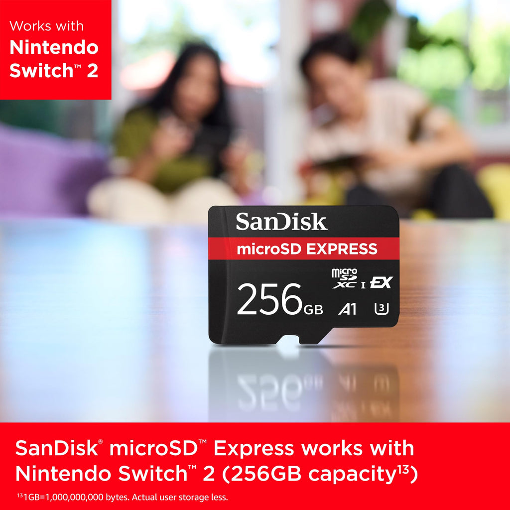 SanDisk microSD Express Card for Nintendo Switch 2 – 4 Sizes - Flex Gamingproduct_type