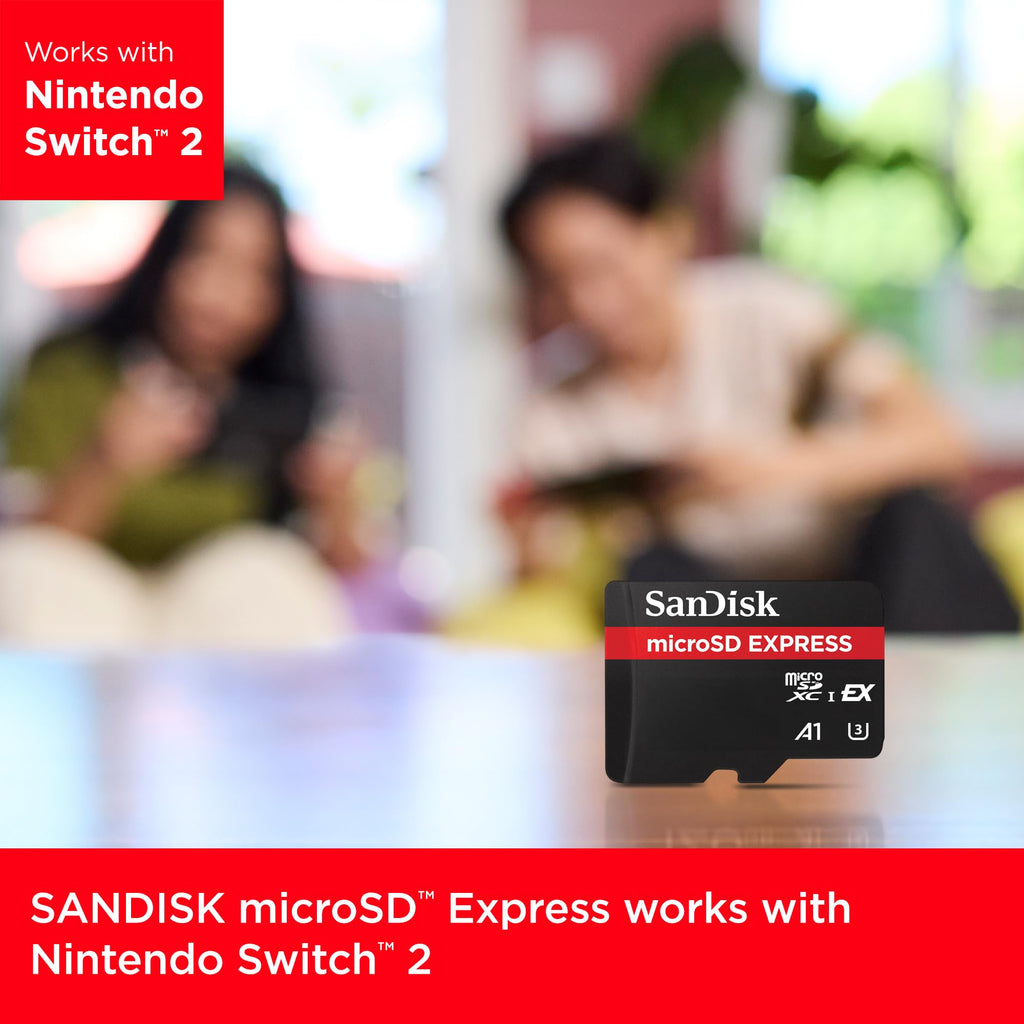 SanDisk microSD Express Card for Nintendo Switch 2 – 4 Sizes - Flex Gamingproduct_type