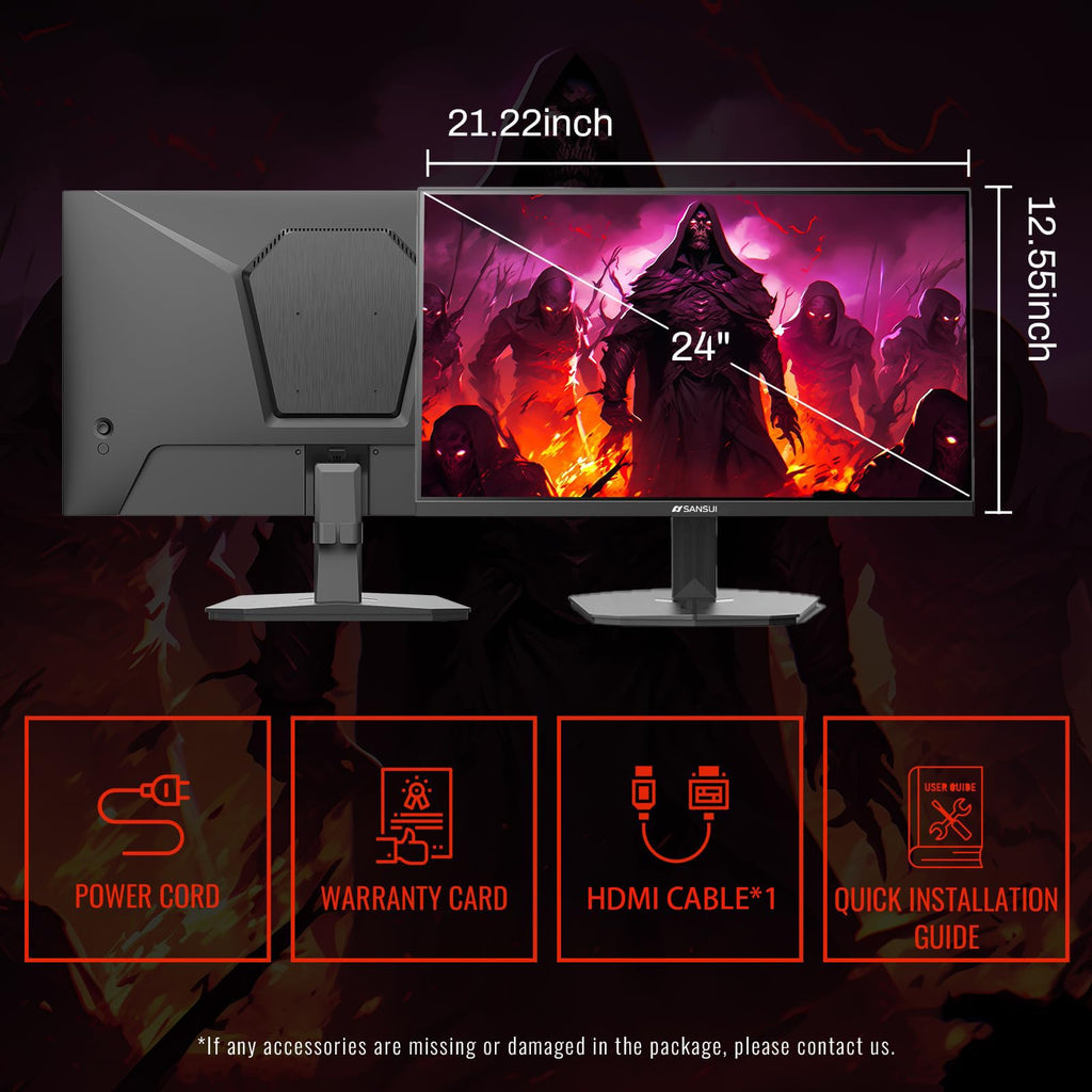SANSUI Curved Gaming Monitor – 8 Sizes - Flex Gamingproduct_type