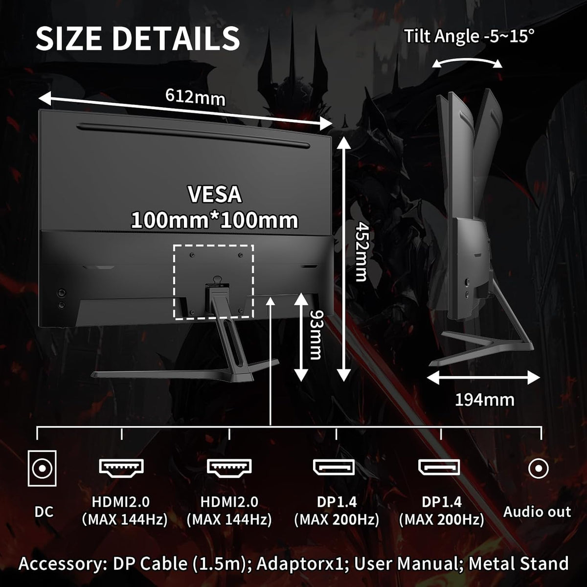 SANSUI Curved Gaming Monitor – 8 Sizes - Flex Gamingproduct_type