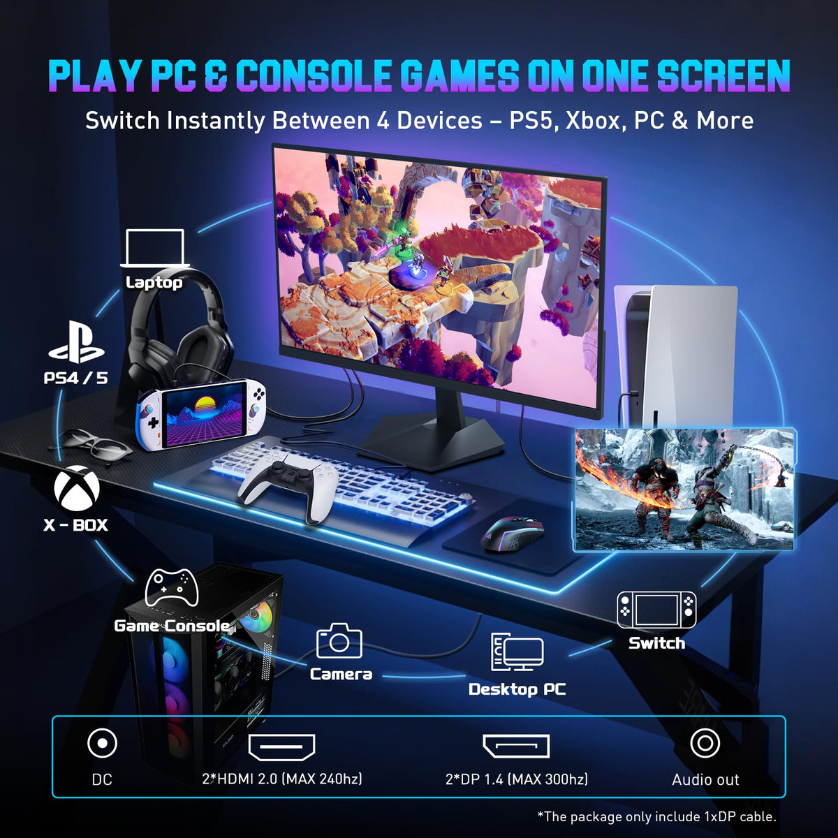 SANSUI Curved Gaming Monitor – 8 Sizes - Flex Gamingproduct_type