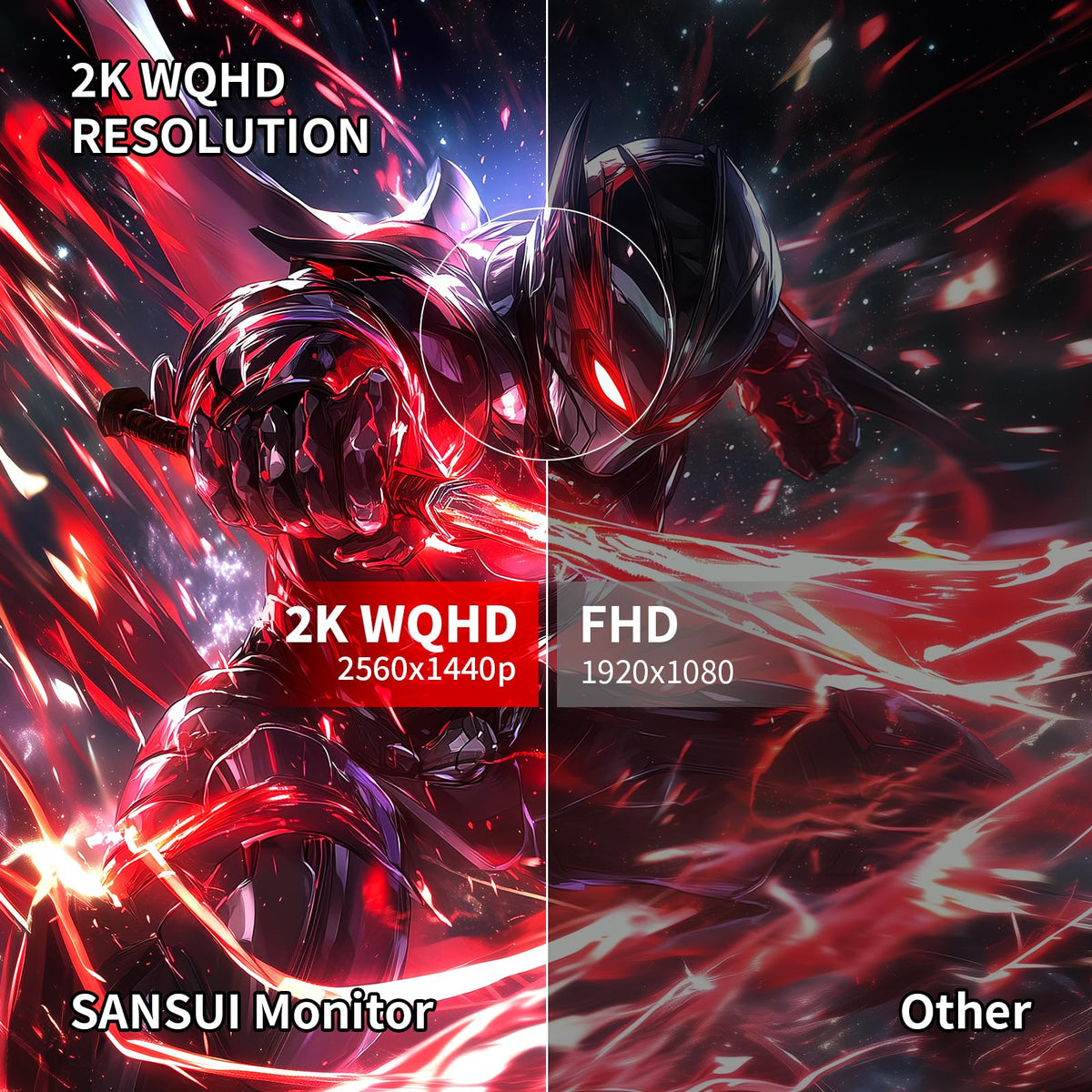 SANSUI Curved Gaming Monitor – 8 Sizes - Flex Gamingproduct_type