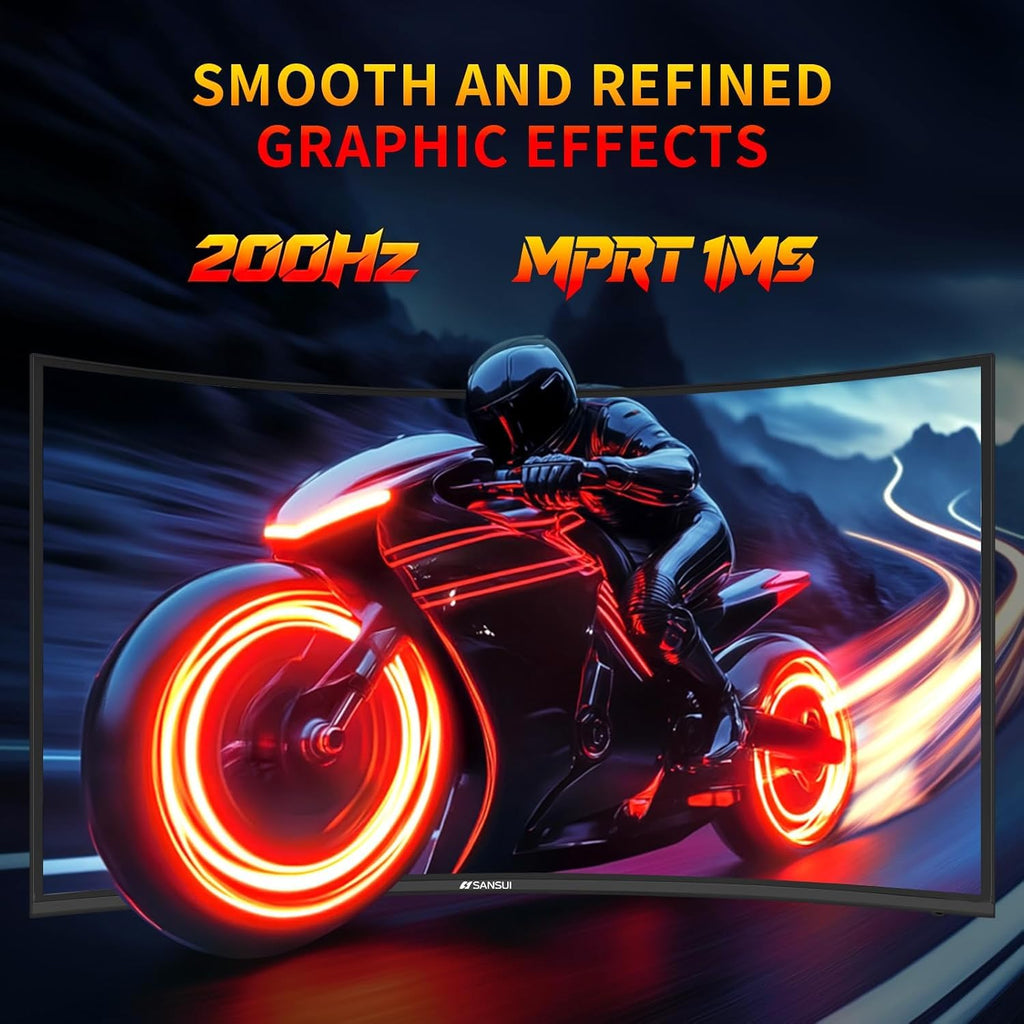 SANSUI Curved Gaming Monitor – 8 Sizes - Flex Gamingproduct_type