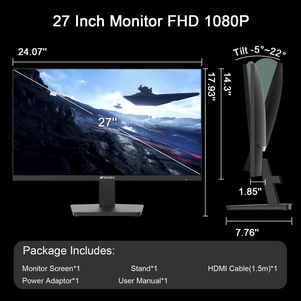SANSUI Curved Gaming Monitor – 8 Sizes - Flex Gamingproduct_type