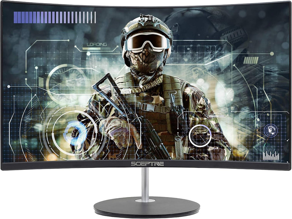 Sceptre Curved Gaming Monitor 1080p 1800R – 24" & 27" Styles - Flex Gamingproduct_type