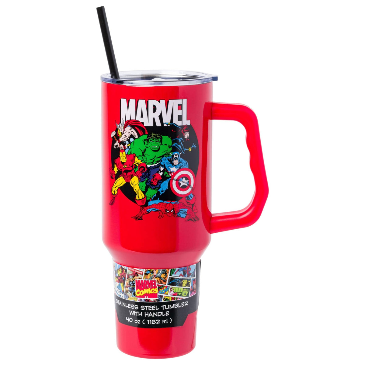 Silver Buffalo Licensed Pop Culture Stainless Steel Tumbler 40oz – 26 Designs - Flex Gamingproduct_type