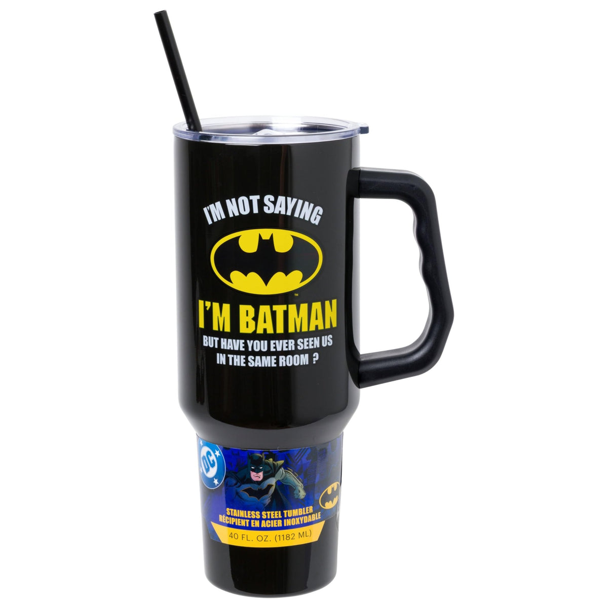 Silver Buffalo Licensed Pop Culture Stainless Steel Tumbler 40oz – 26 Designs - Flex Gamingproduct_type