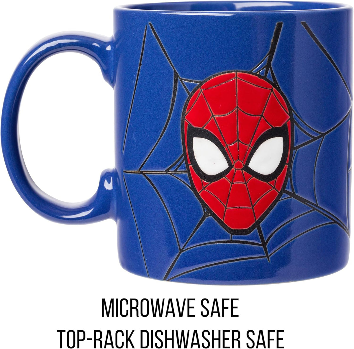 Silver Buffalo Marvel Spider-Man Wax Resist Ceramic Mug – 20oz - Flex Gamingproduct_type