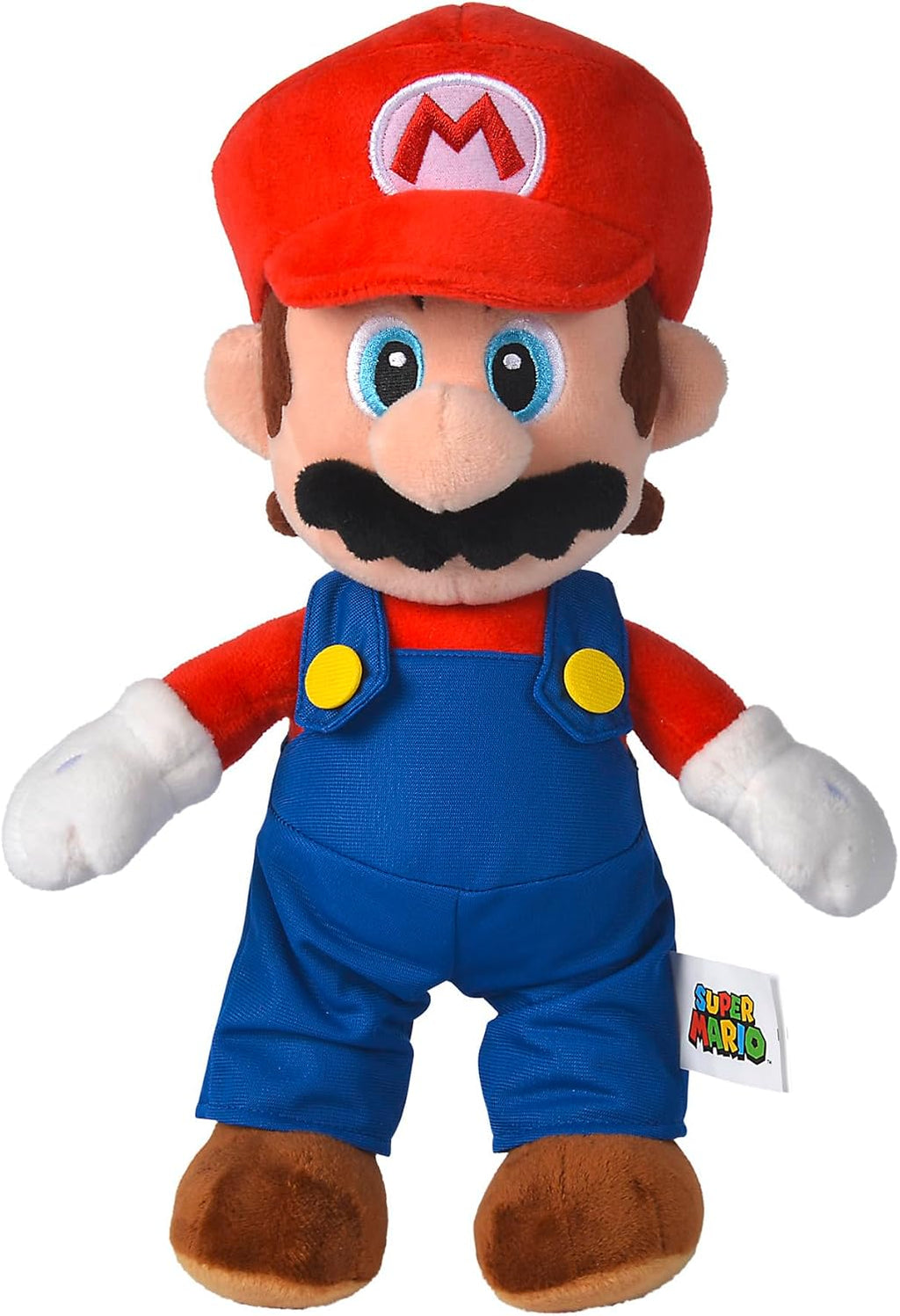 Simba Super Mario Mario Plush Figure – Official Nintendo Licensed - Flex Gamingproduct_type