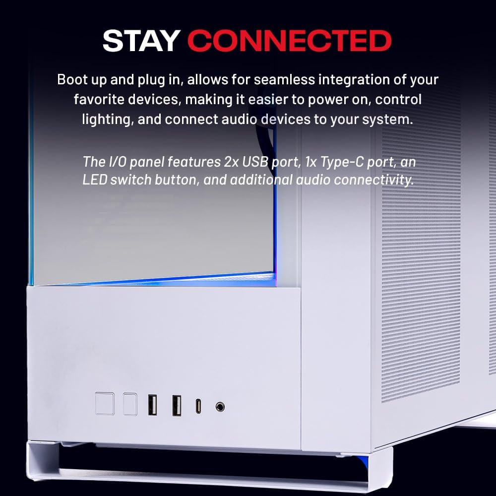 Skytech Gaming Archangel 5 Gaming PC, AMD Ryzen 7 7700 3.8GHz, NVIDIA RTX 5060, 1TB NVMe SSD, 32GB DDR5 RAM 6000, 750W Gold PSU, Wi-Fi, Win 11, Desktop - Flex Gamingproduct_type