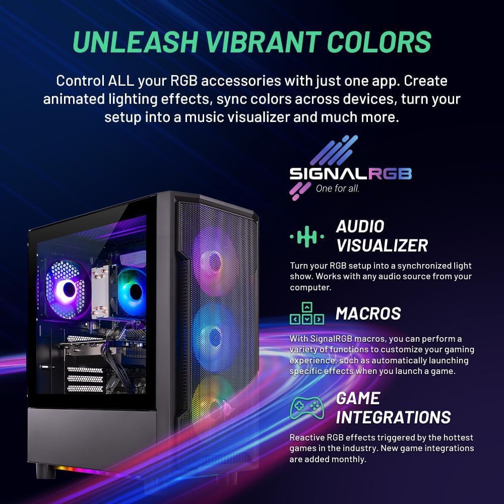 Skytech Gaming Archangel 5 Gaming PC, AMD Ryzen 7 7700 3.8GHz, NVIDIA RTX 5060, 1TB NVMe SSD, 32GB DDR5 RAM 6000, 750W Gold PSU, Wi-Fi, Win 11, Desktop - Flex Gamingproduct_type