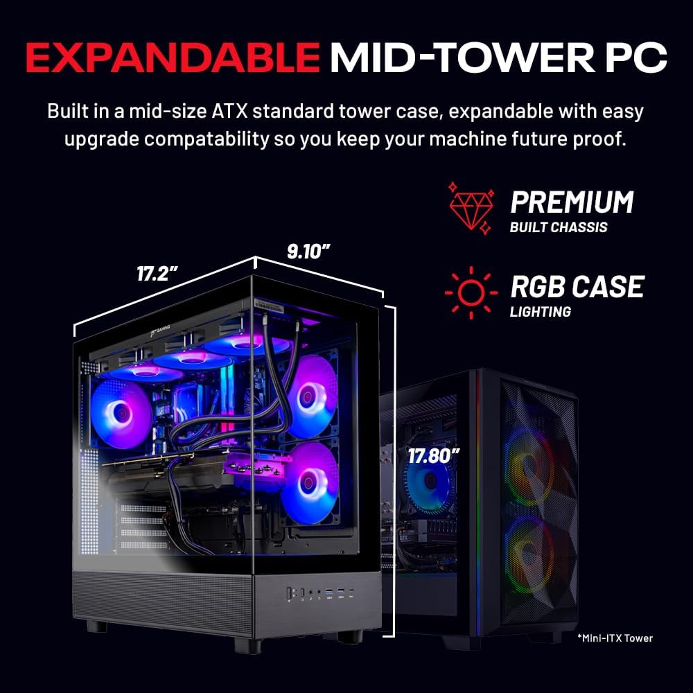 Skytech Gaming Azure 3 Gaming PC – 4 Configurations - Flex Gamingproduct_type