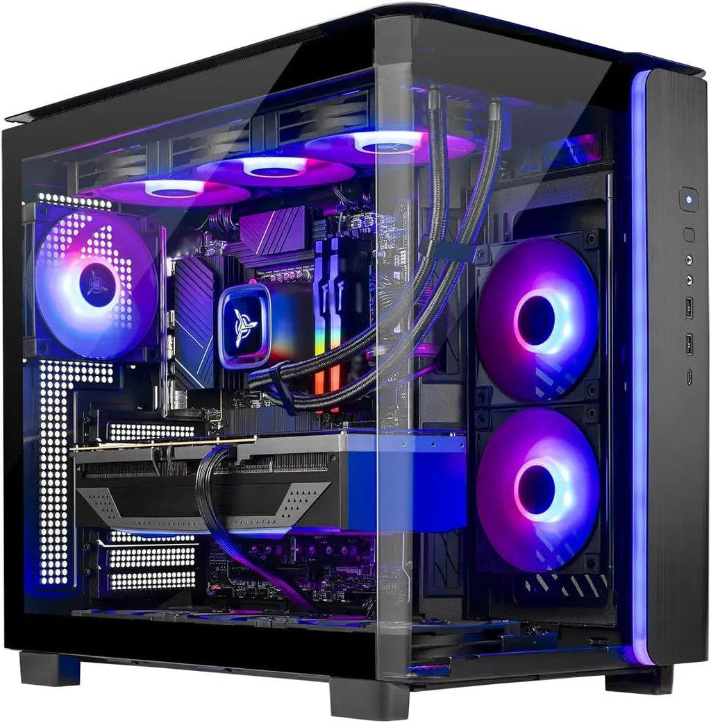 Skytech Gaming King 95 Desktop PC, Ryzen 7 9800X3D 4.7 GHz (5.2 GHz), NVIDIA RTX 5070 Ti 16GB, 2TB Gen4 NVMe SSD, 32GB DDR5 RAM 6000 RGB, 850W Gold PSU, 360mm ARGB AIO, Wi-Fi, Win 11 - Flex Gamingproduct_type
