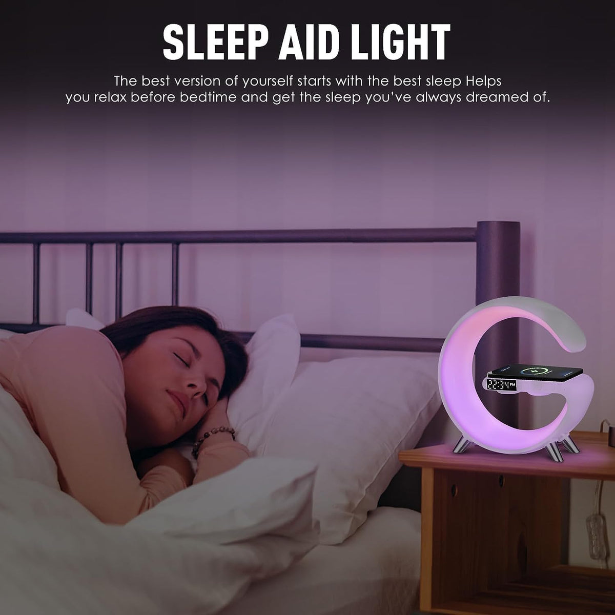 Smart LED Table Lamp 4-in-1 – Black & White - Flex Gamingproduct_type