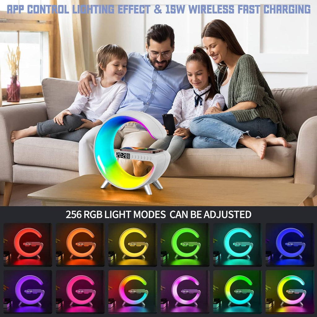 Smart LED Table Lamp 4-in-1 – Black & White - Flex Gamingproduct_type
